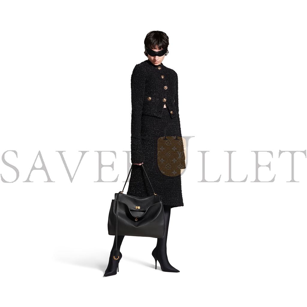 Ba*len*cia*ga rodeo large tote gold hardware (39.8*29.9*12.9cm)